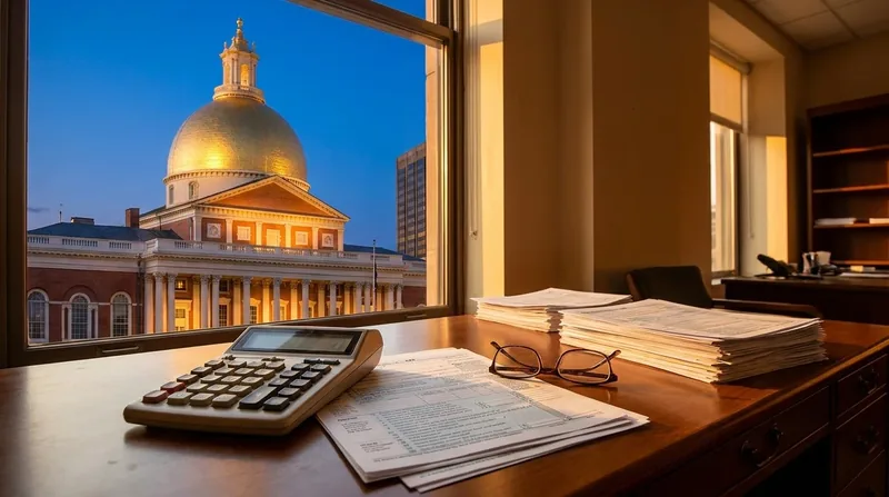 Tax forms and calculator for Massachusetts business taxes, Massachusetts corporate excise tax explained